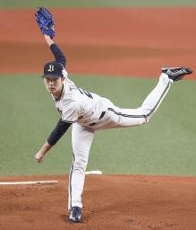 　ロッテ戦に先発したオリックス・田嶋＝京セラドーム