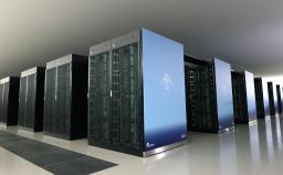 　スーパーコンピューター「富岳」＝神戸市の理化学研究所計算科学研究センター