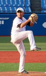 　シート打撃に登板したヤクルト・石川＝神宮