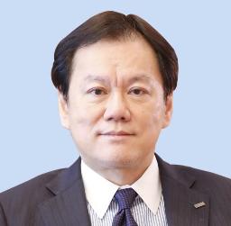 　みずほフィナンシャルグループの坂井辰史社長