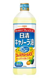 　日清オイリオグループの「日清キャノーラ油」