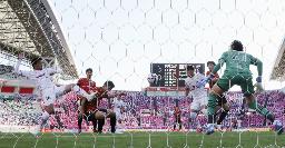 　昨年のルヴァン杯決勝戦、名古屋対Ｃ大阪＝２０２１年１０月、埼玉スタジアム