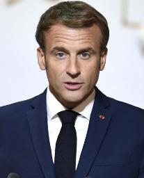 　フランスのマクロン大統領（ＡＰ＝共同）