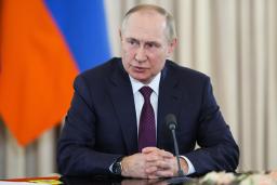 　プーチン大統領＝３１日、ソチ（タス＝共同）