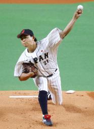 　先発した今永＝札幌ドーム