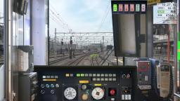 　ＪＲ東日本が販売する電車運転ゲーム本格版の画面（同社提供）