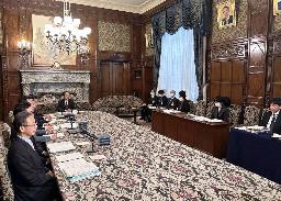 　安倍元首相の国葬について検証する衆院の協議会＝１０日午後、国会
