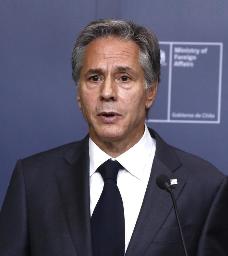 　ブリンケン米国務長官（ゲッティ＝共同）