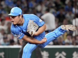 　日本ハム戦に先発した西武・平良＝ベルーナドーム