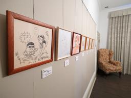 　ギャラリーとして改修された「旧尾崎テオドラ邸」＝１日午前、東京都世田谷区