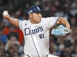 　オリックス戦に先発した西武・平良＝ベルーナドーム