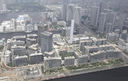 　東京・晴海のマンション群