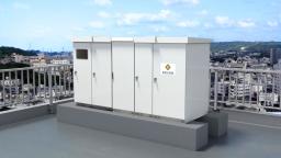 　ダイヘンが発売する「防災用蓄電池パッケージ」の設置イメージ（同社提供）