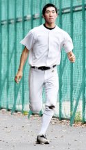 １９０センチ右腕、自負胸に　清宮虎多朗　八千代松陰３年　【千葉高校野球ドキュメント１００～節目の夏最高の夏へ　主役狙うミレニアム球児～】（３０）