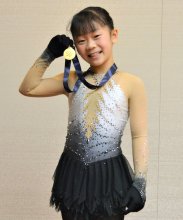 船橋拠点に五輪目指す　フィギュアスケート小３～５日本一・大竹沙歩さん（１１）　【ひと模様】