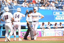 木更津総合・伊藤先制２ラン　第１０５回全国高校野球　千葉大会　第１１日