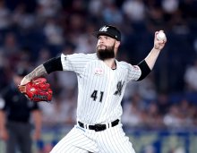 【千葉魂】勝利の使者カイケル　「みんなで日本一に」　千葉ロッテ（第４３７回）