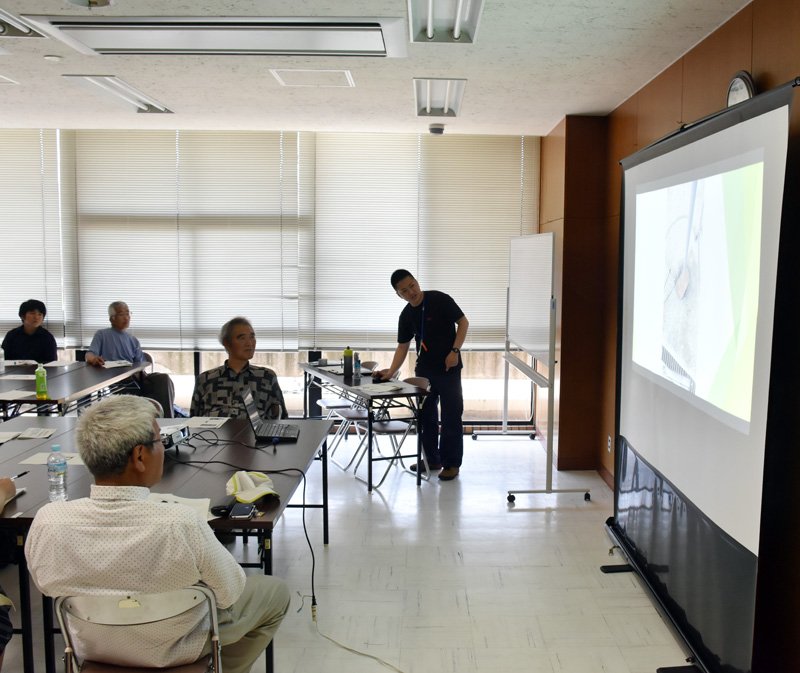 キョンの被害対策について知識を深めたセミナー＝御宿町
