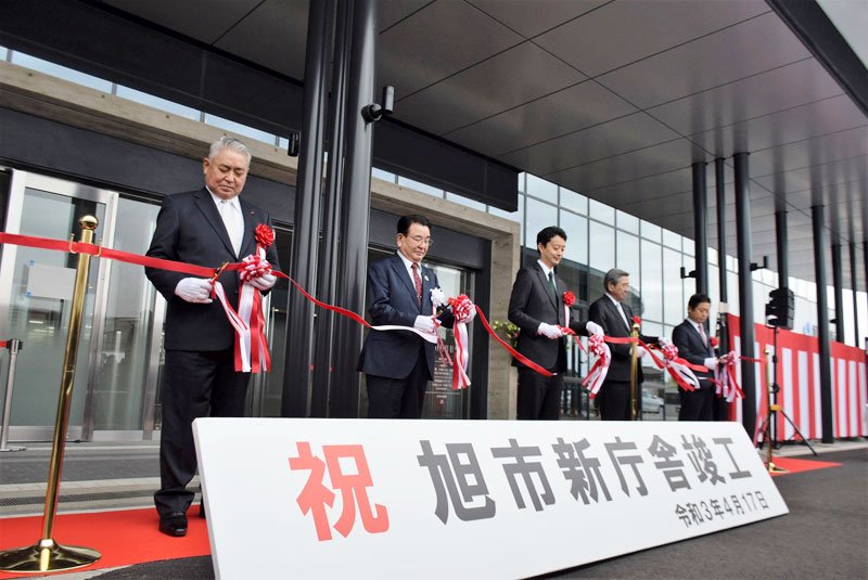 旭市新庁舎、２６日に業務開始　熊谷知事迎え竣工式　耐震構造に機能集約　展望室や市民ホールも