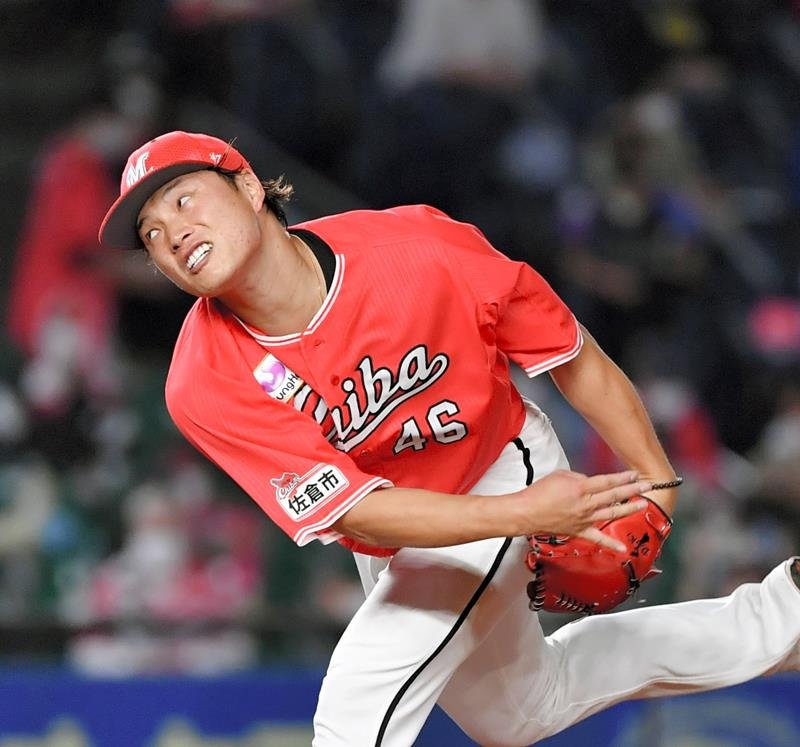 益田痛恨３連敗　失速顕著、２位と僅差　千葉ロッテ　