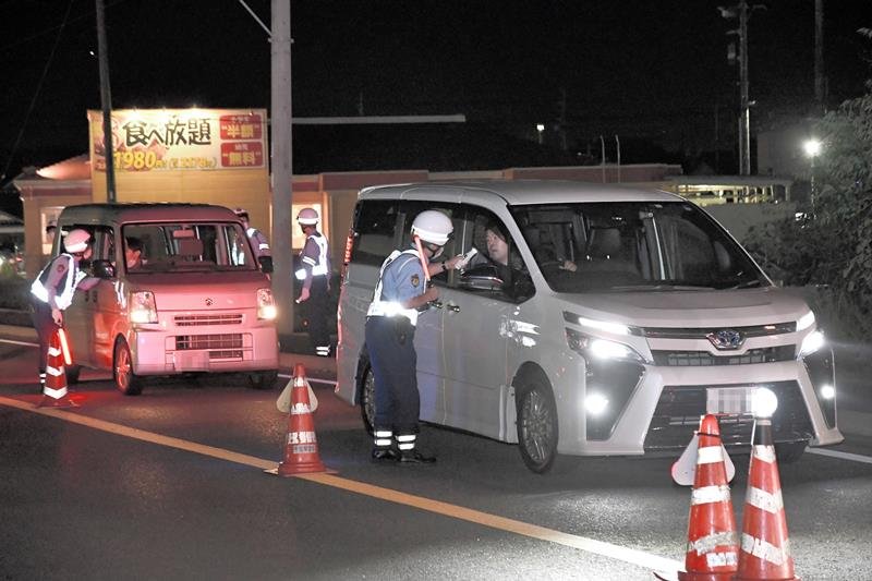 八街市の児童死傷事故で飲酒運転根絶の機運が高まる中、県警は飲酒ＰＴによる取り締まりに加え検問も県内全域で行っている