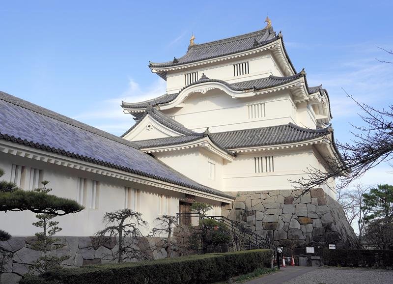 改修のため２７日から休館する県立中央博物館大多喜城分館＝大多喜町
