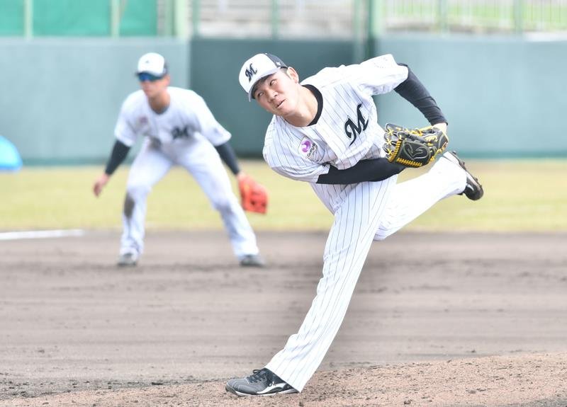 シート打撃で若手存在感　和田、成長示す三塁打　千葉ロッテ・春季キャンプ第２クール最終日