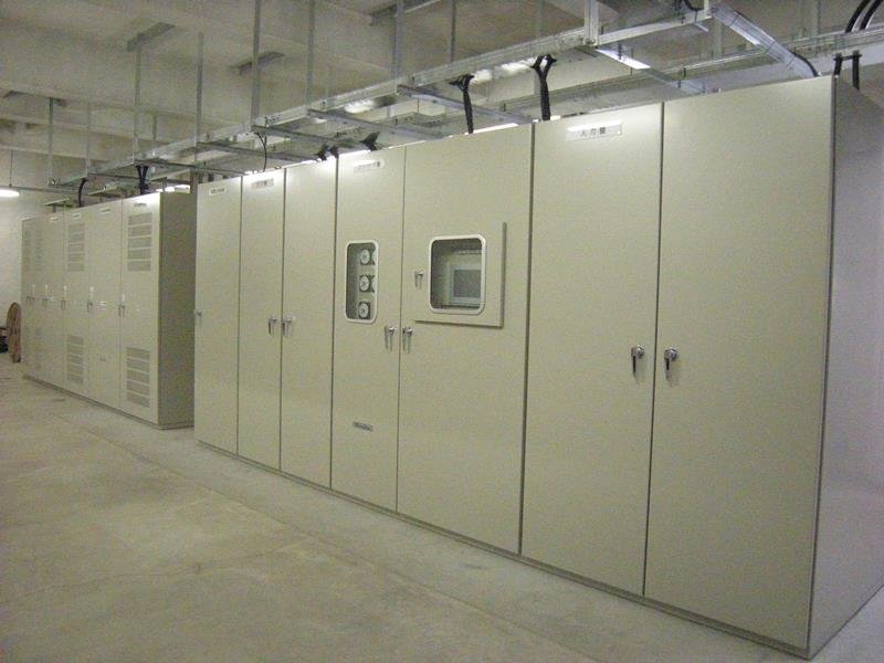 千葉都市モノレールが導入した回生電力貯蔵装置（同モノレール提供）
