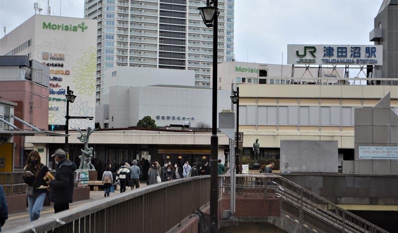 習志野市文化ホール再整備　２候補地示し意見募集　ＪＲ津田沼駅直結現地か京成側市役所跡か