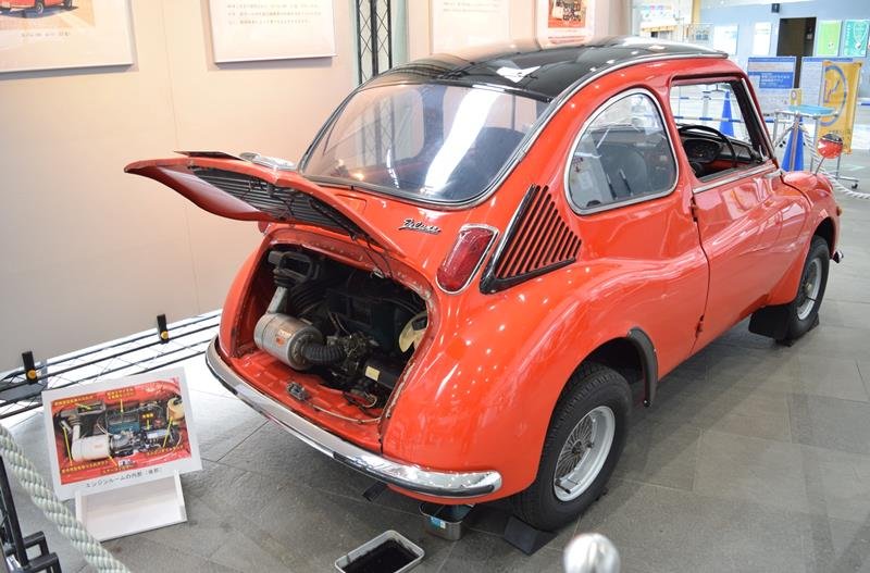 よみがえった“てんとう虫”　１９５８年発表の軽自動車スバル３６０　修復課程も紹介　市川の現代産業科学館