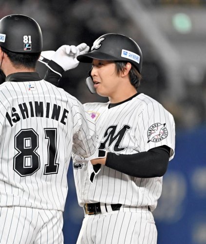 朗希勝敗付かず　ナイターでも「怪物」　千葉ロッテ