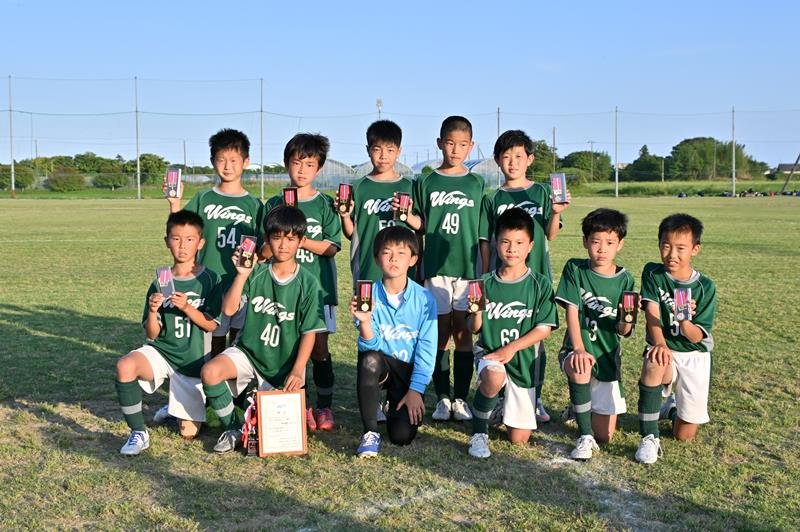 優勝したＷｉｎｇｓ　Ｕ―１２