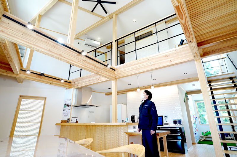 会社事務所兼体感ショールームのトコベース＝いすみ市