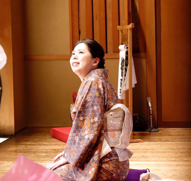 落語家・三遊亭律歌さん（白子町出身）　異色の転身　真打ちに　千葉県内全市町村で高座が夢
