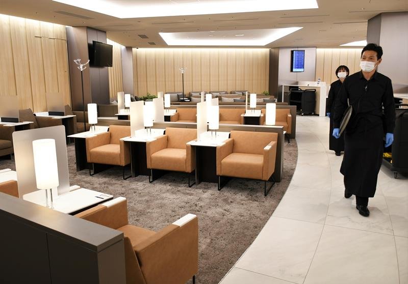 成田空港の国際線出発エリアでＡＮＡが新たにオープンするラウンジ
