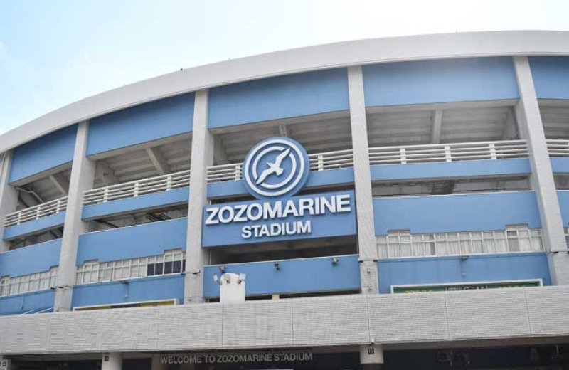 「プラスちばキャンペーン」対象となる千葉ロッテマリーンズの試合が行われるＺＯＺＯマリンスタジアム