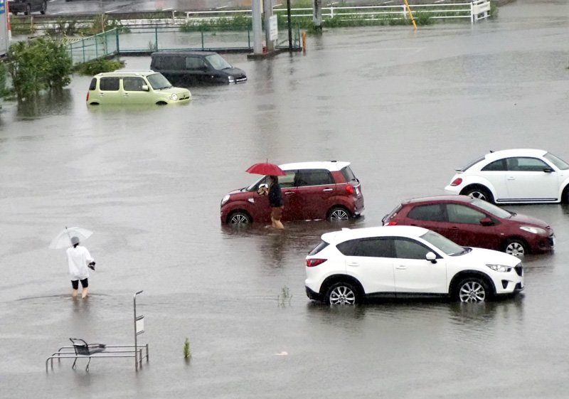 千葉県内各地で大雨、停電相次ぐ　落雷？我孫子などで火災も