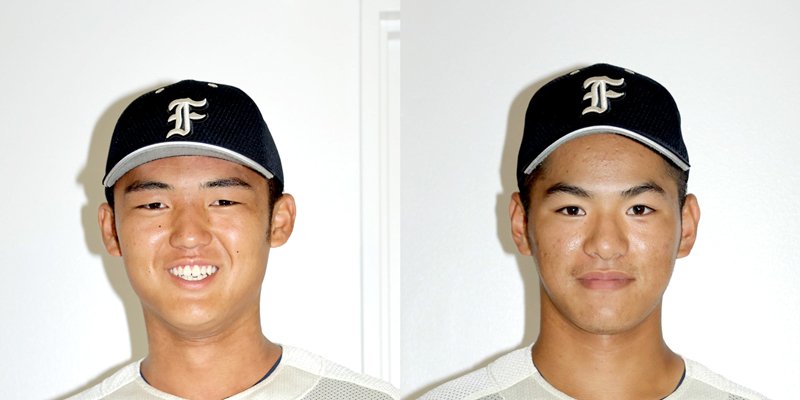 左から片野優羽・森本哲星
