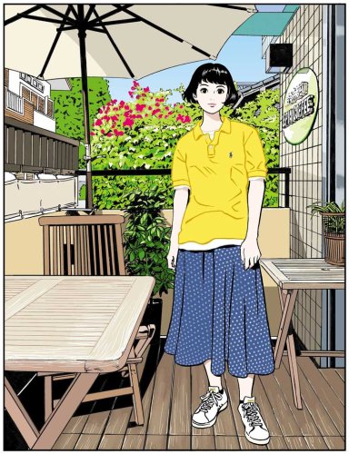 現代女性の美、追求の軌跡　千葉が舞台「すすめ！！パイレーツ」原画も　江口寿史展