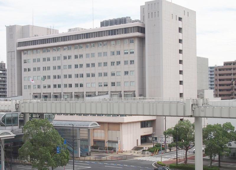 減築大規模改修されることになった千葉中央コミュニティセンター＝千葉市中央区