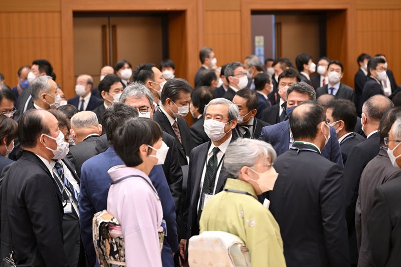 千葉県誕生１５０年、発展へ一丸　３年ぶり賀詞交歓会、各界代表ら５５０人集う