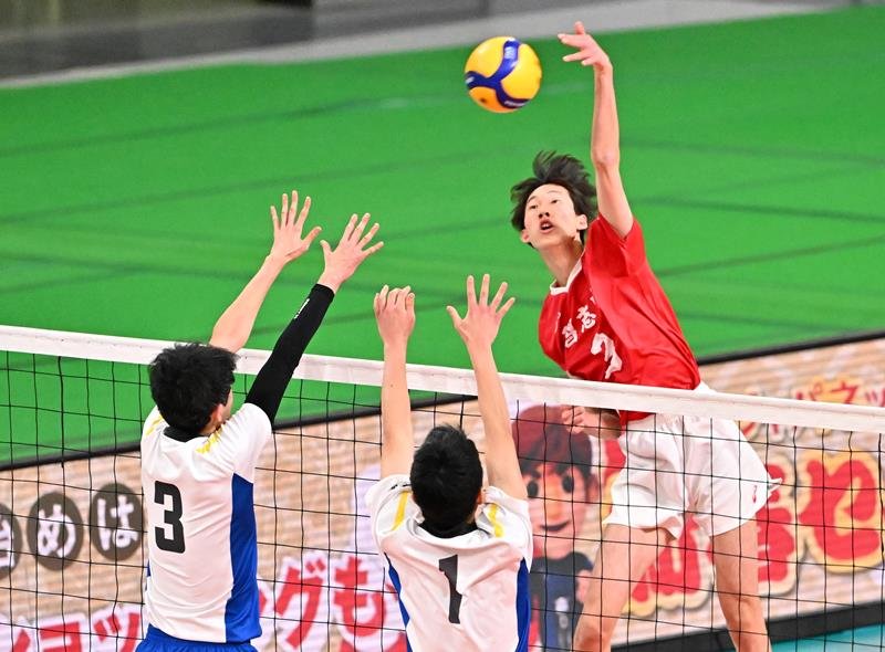習志野、大健闘３位　春高バレー