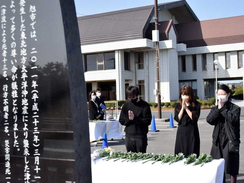 【東日本大震災１２年】鎮魂の祈り、伝える誓い　１２回目の「３・１１」　死者・不明者１６人の旭で
