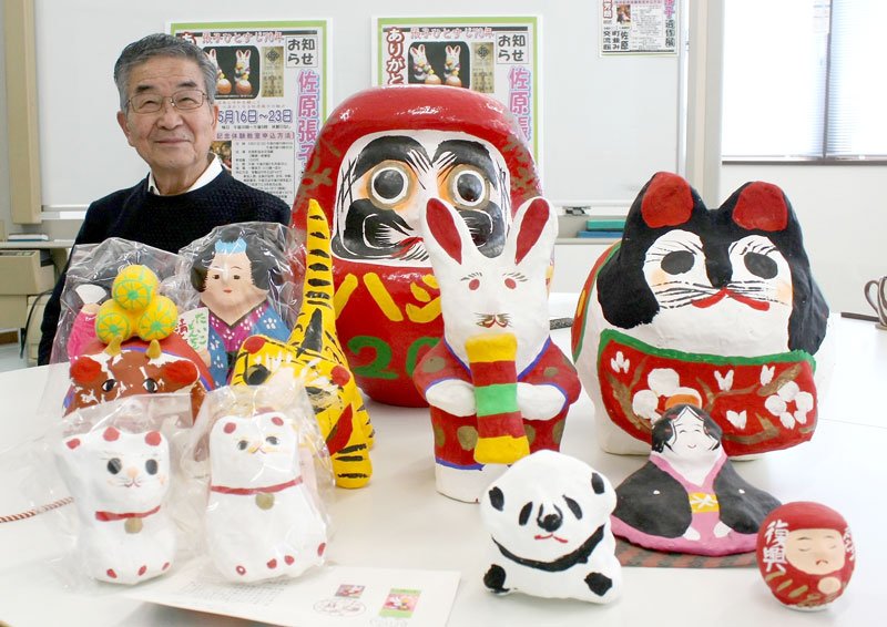 水郷の郷土玩具後世に　職人亡き後も有志保存　佐原張子（香取市）【房総伝統の技　千葉県生誕１５０年】（１）