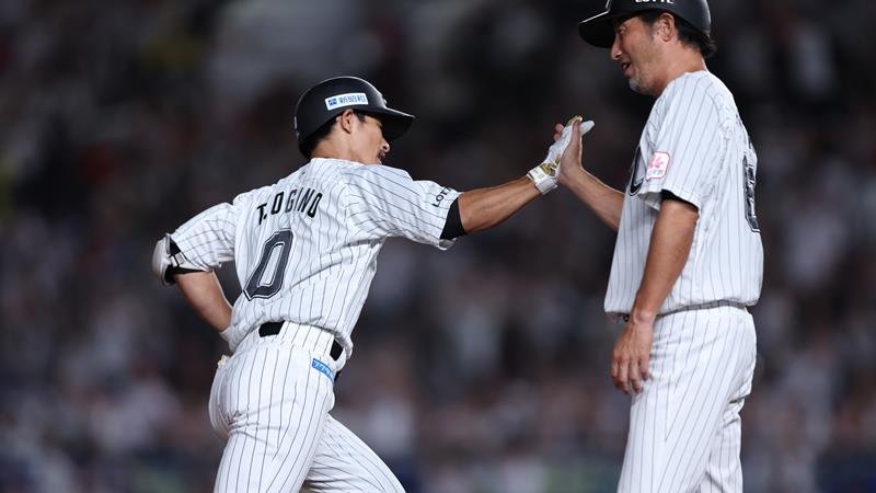 けがと戦いながらも結果を示す荻野の背中は頼もしい
