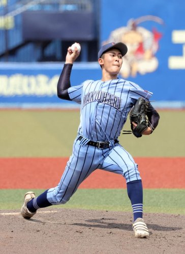 夢膨らむ未完の大器　千葉ロッテ４位指名　幕張総合高野球部　早坂響（１８）　【Chiba Sportsファイター】（１３７）