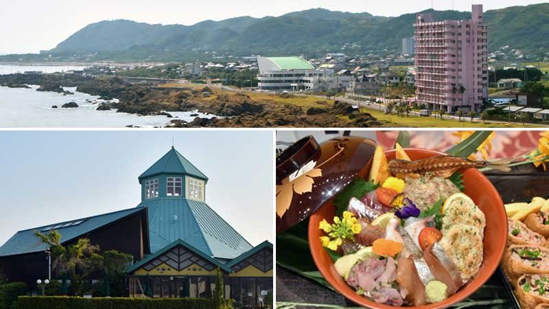 南房総市は千葉県内有数のリゾート地