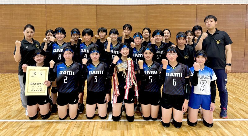 松戸一（男子）大網（女子）優勝　千葉県中学バレー選手権