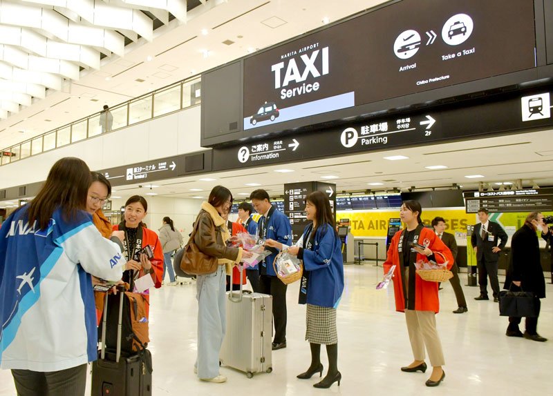 成田空港タクシー３８６台に拡大　訪日客増　利用需要に対応　配車アプリ促進も　ＮＡＡと千葉県
