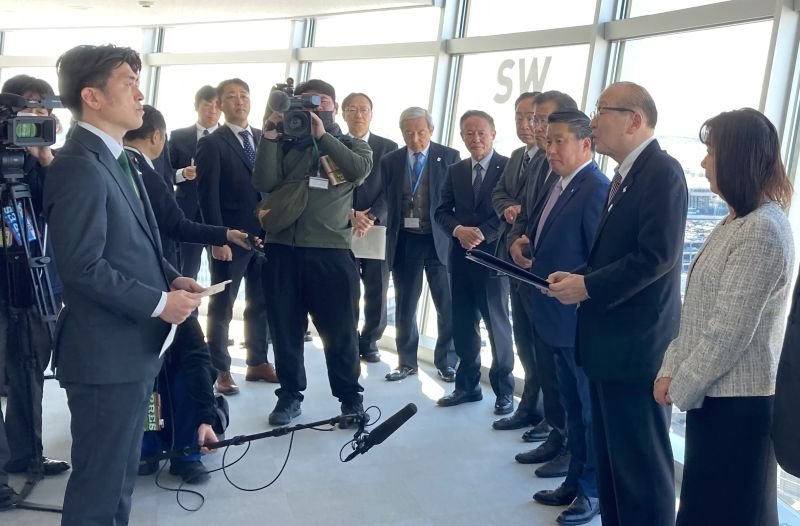 成田空港機能強化　国交相が現場視察　訪日６０００万人へ「重要課題」